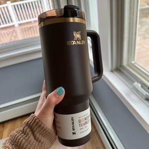 Chocolate and Gold Stanley 40 oz